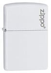 Zippo 50810612 Briquet - White Matte avec Logo Zippo