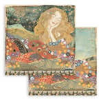 STAMPERIA INTERNATIONAL, KFT Album de Scrapbooking Double Face-Klimt from The Beethoven Frieze, Various, 30,5x30,5 cm