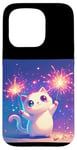 iPhone 15 Pro Happy New Year Cat for a Joyful Celebration Costume Case