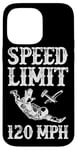 iPhone 14 Pro Max Skydiving Speed Limit 120 Mph Vintage Case