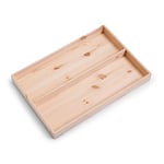 Zeller 13377 Plateau de Service Insérer pour 13144 en Bois Marron 55 x 37 x 5 cm