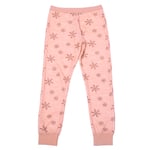 Joha Snowflake Ull Bambus Leggings Rosa