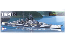 TAMIYA 78015 1:350 German Battleship Tirpitz