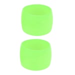 (A Pair Green) Road Bike Handlebar Tape Fixing Loops Bicycle Anti Skid HS