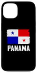 Coque pour iPhone 13 T-shirt Panama pour homme et femme Drapeau panaméen Panama