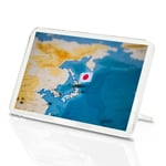 Classic Magnet With Stand - Japan World Map Flag #45439