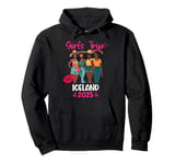 Black Girls Trip Iceland 2025 Vacation Matching Pullover Hoodie