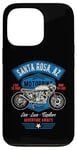 Coque pour iPhone 13 Pro Santa Rosa AZ USA Style rétro vieilli Style moto