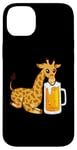 Coque pour iPhone 14 Plus Girafe Bière amusante Amoureux de girafe – Girafe drôle