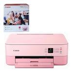 Canon PIXMA TS5352a All-in-One Wireless Pink Printer With Colour & Black Ink