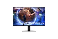 Samsung Odyssey OLED G6 S27DG602SU skärm - 27" - AMD FreeSync Premium Pro - 0,03ms - QHD 2560x1440 vid 360Hz