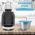 Refillable Coffee Capsules Stainless Steel Coffee Maker Pod Filters Cup 0.35o GB