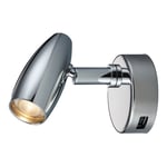 1852M Rana LED-lampe m/bryter 12V/24V m/USB kontakt